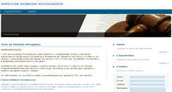 Desktop Screenshot of airesdealmeida.siteadvogado.com.br